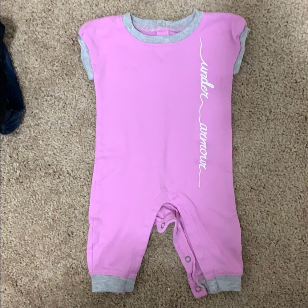 Under Armour Baby Girl one piece 0-3mo